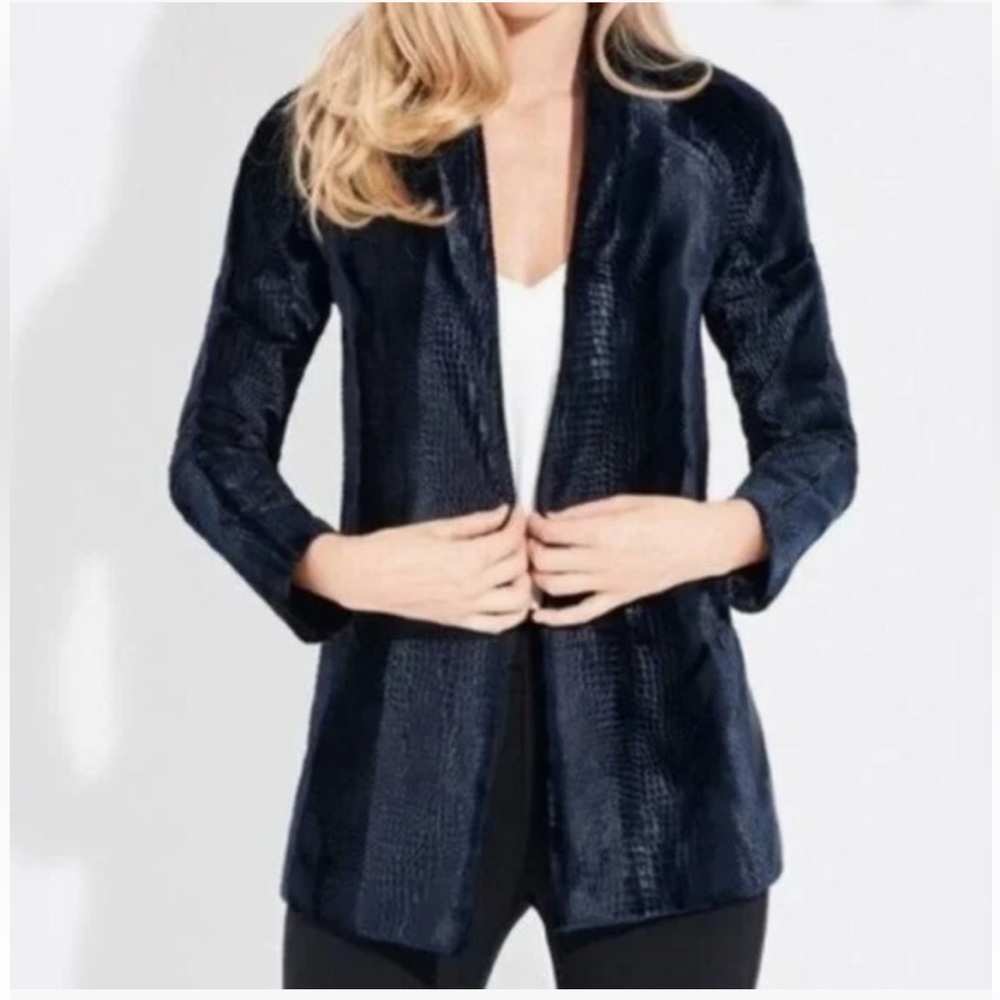 AYR Starry Night velvet Blazer size 6. Gently worn